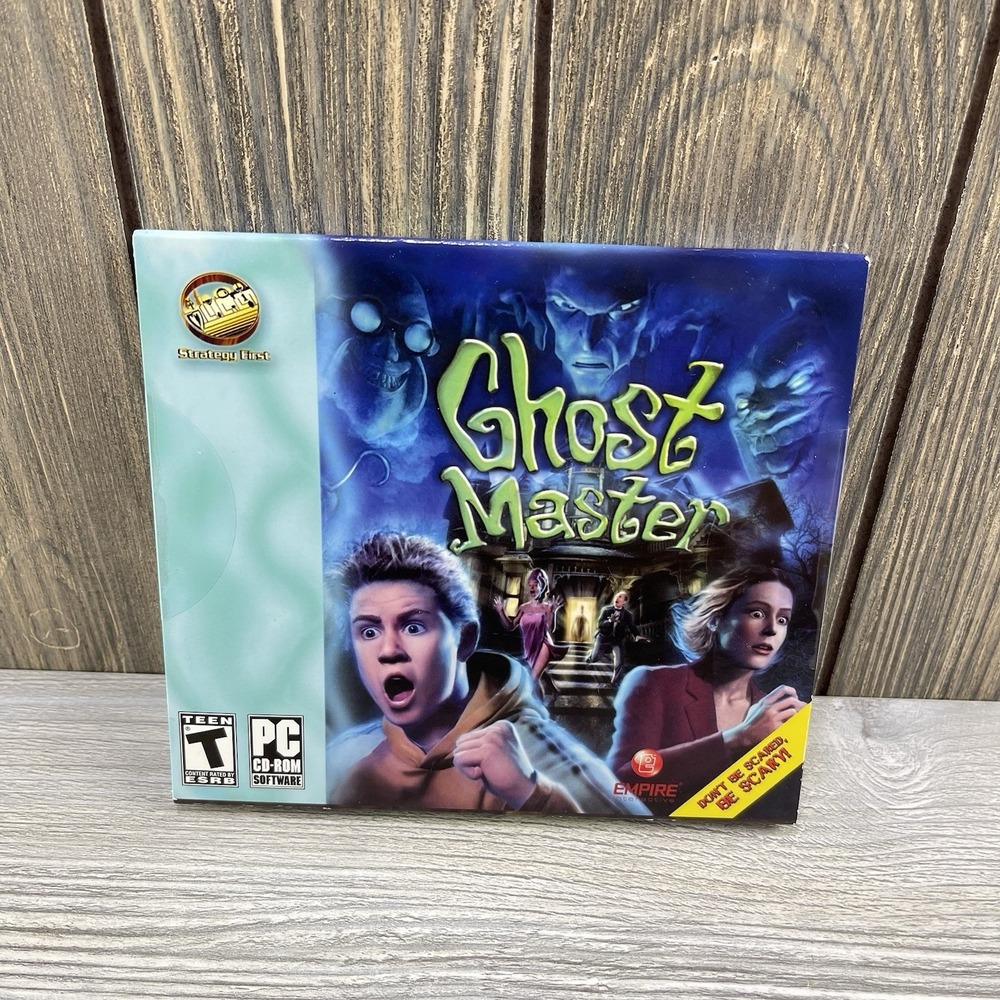 Ghost Master PC CD Rom Game Pc Video Game New SEALED